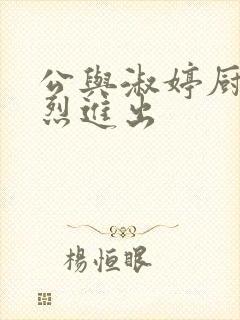 公与淑婷厨房猛烈进出