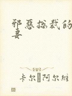 邪恶总裁的娇宠妻