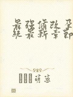 最强修改孕妇系统最新章节