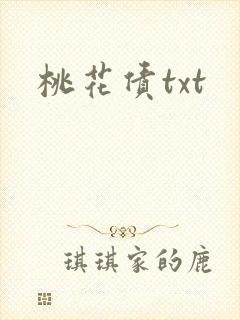 桃花债txt