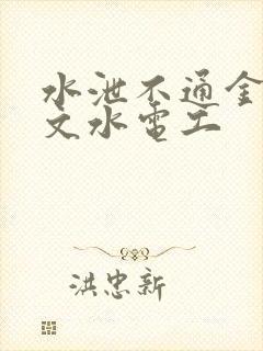 水泄不通金银原文水电工