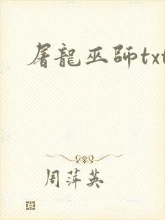 屠龙巫师txt