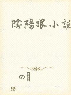 阴阳眼小说