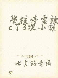 学校停电被同桌c了3次小说