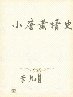 小唐黄倩史