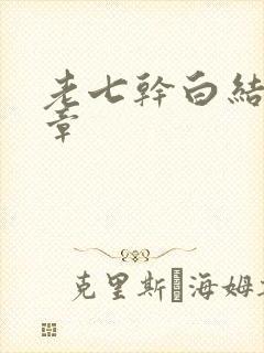 老七干白结33章