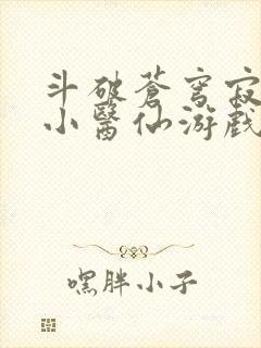 斗破苍穹寂寞的小医仙游戏世界