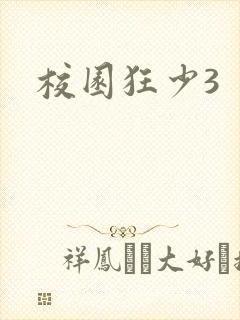 校园狂少3