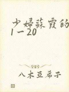 少妇苏霞的沉沦1一20