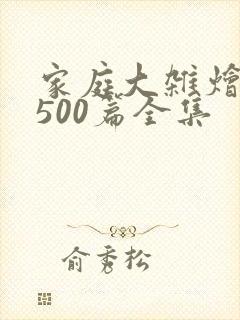 家庭大杂烩小说500篇全集