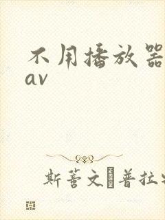 不用播放器的gav