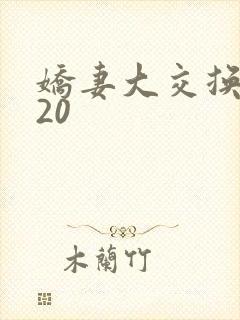 娇妻大交换1一20