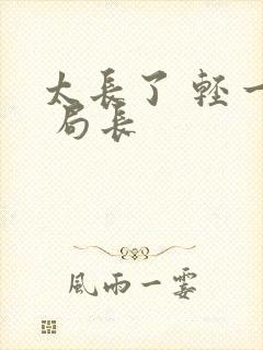 太长了 轻一点 局长