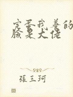 完蛋我养的小白脸是大佬