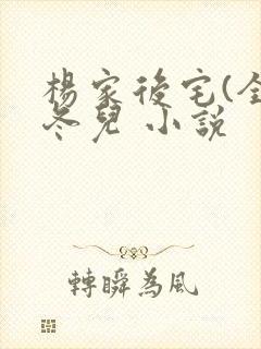 杨家后宅(全)冬儿 小说