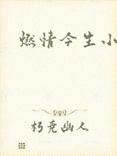 燃情今生小说