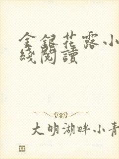 金银花露小说在线阅读