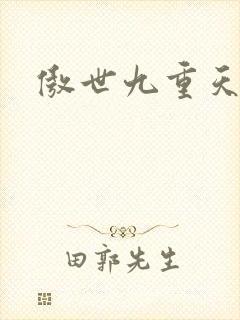 傲世九重天小说