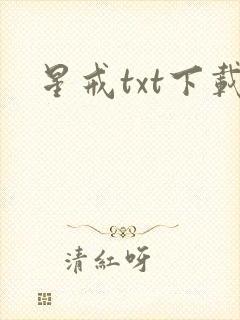 星戒txt下载