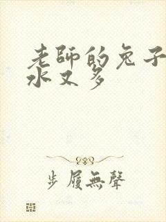 老师的兔子又软水又多