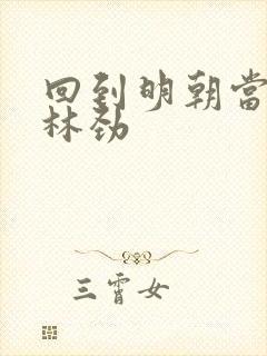 回到明朝当王爷林劲