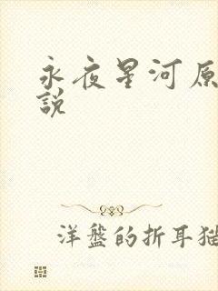 永夜星河原著小说