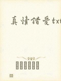 真情错爱txt