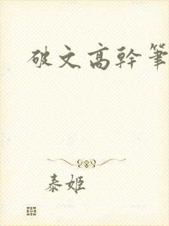 破文高干笔趣阁