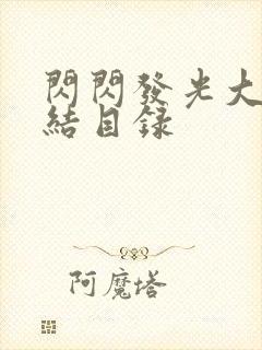 闪闪发光大团圆结目录