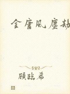 金庸风尘劫
