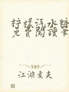 柠檬汽水糖全文免费阅读笔趣阁