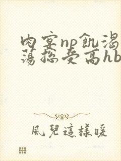 肉宴np饥渴放荡总受高hbl