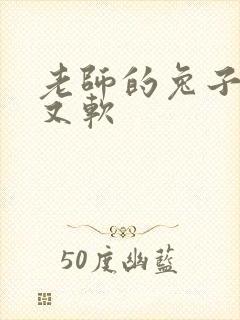 老师的兔子又大又软