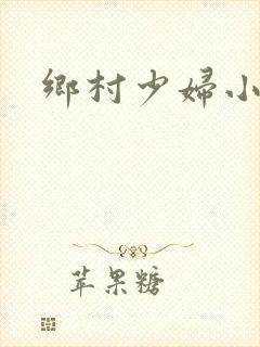 乡村少妇小说