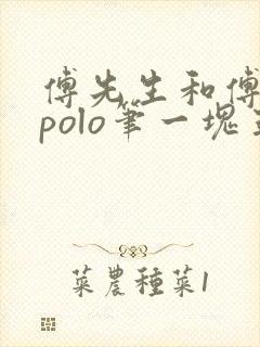 傅先生和傅太太polo笔一块五花肉