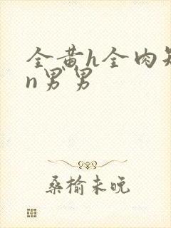 全黄h全肉短篇n男男