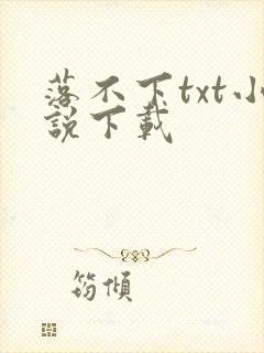 落不下txt小说下载