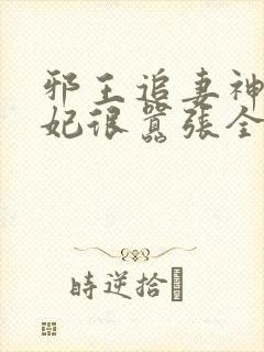 邪王追妻神医狂妃很嚣张全文免费