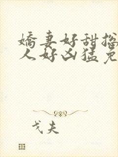 娇妻好甜总裁大人好凶猛免费小说