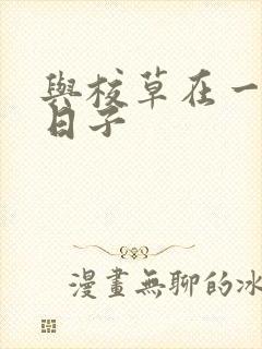 与校草在一起的日子