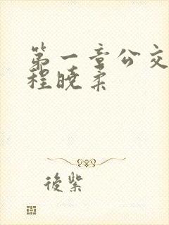 第一章公交激战程晓柔