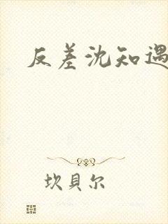 反差沈知遇晏应