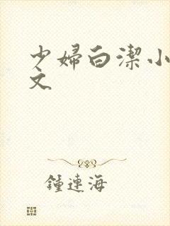 少妇白洁小说全文