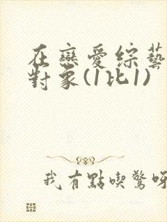 在恋爱综艺里搞对象(1比1)