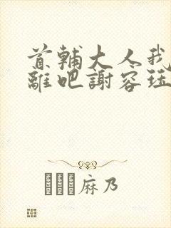 首辅大人我们和离吧谢容珏