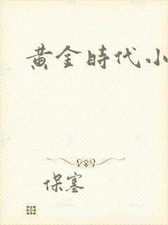 黄金时代小说