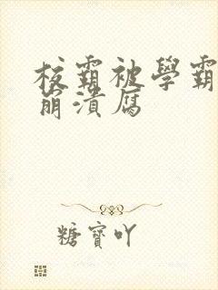 校霸被学霸玩到崩溃腐