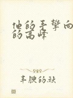 他的手攀向了我的高峰