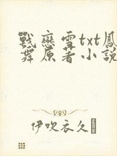 战恋雪txt凤舞原著小说