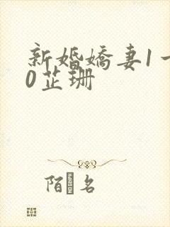 新婚娇妻1一40芷珊